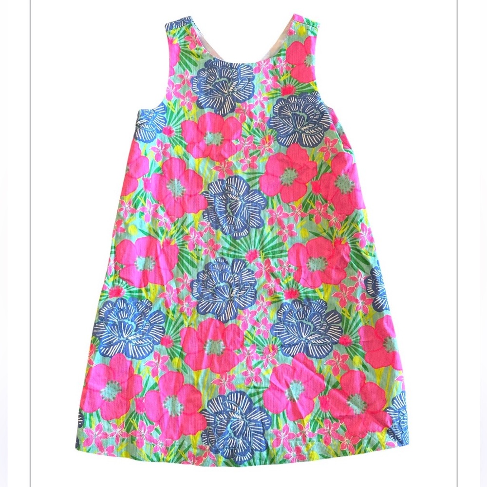 Tommy Bahama Dress Girls Tropical Beach Floral Vacation Beach Cotton 6